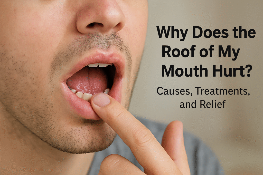 Why Does the Roof of My Mouth Hurt? Causes, Treatments, and Relief ...