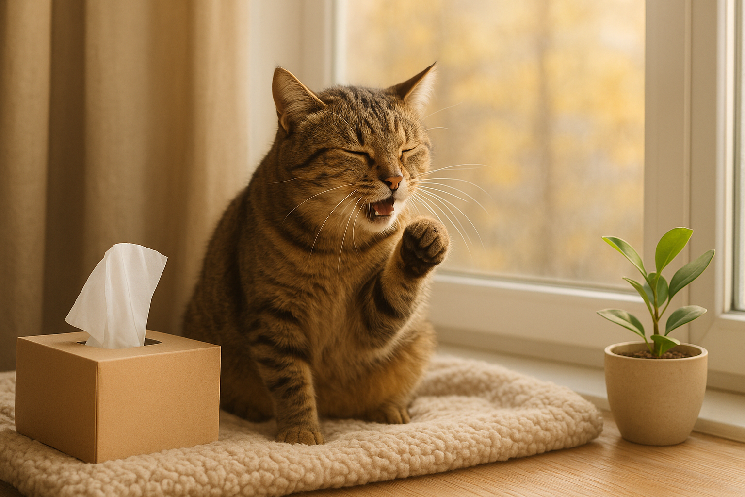 Why Is My Cat Sneezing