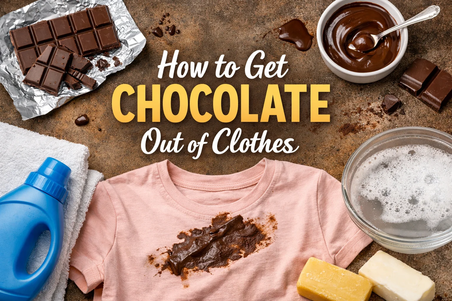How to Get Chocolate Out of Clothes: A Step-by-Step Removal Guide